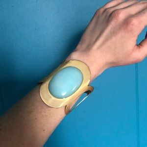 GLOW by Sheila Fjal Cabachon Statement Bracelet
